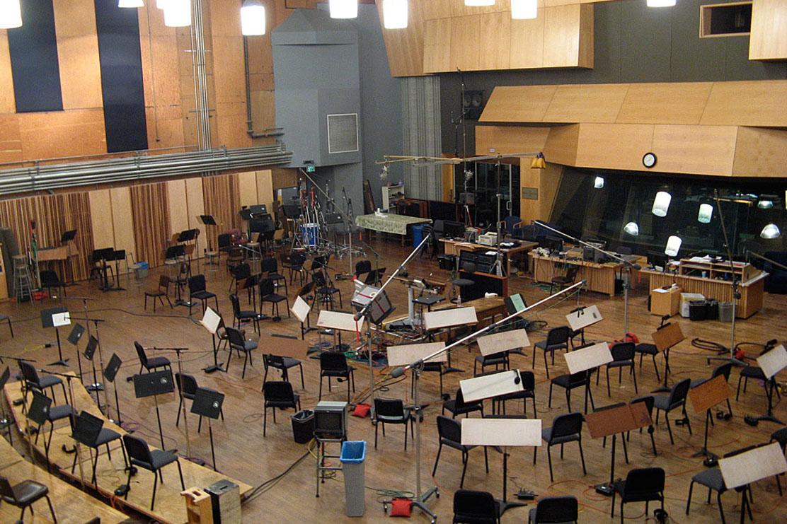 20th century fox scoring stage